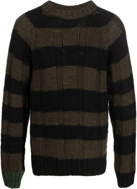 Sacai Sweaters Black Zwart Heren