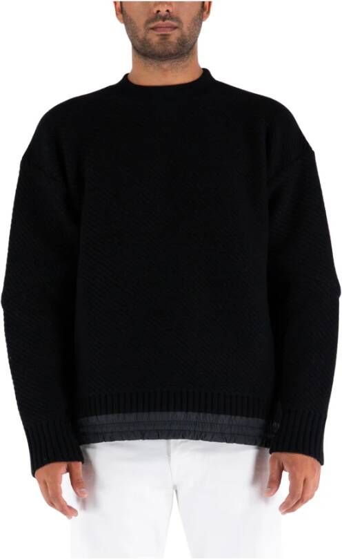 Sacai Shoesless sweater with drawstring Grijs Heren