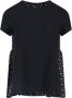 Sacai T-Shirts Zwart Dames - Thumbnail 1