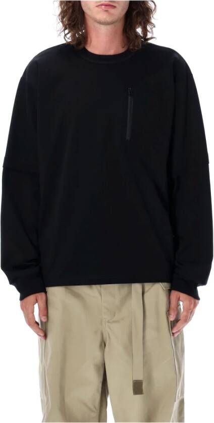 Sacai T-Shirts Zwart Heren