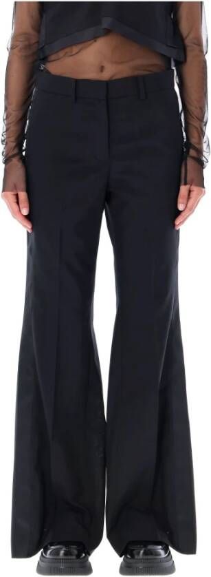 Sacai Trousers 2206386W Zwart Dames