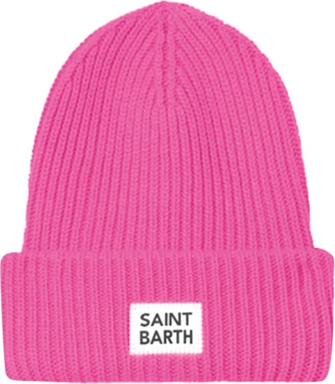 MC2 Saint Barth Geborduurde Roze Hoofdtelefoon Pink Dames