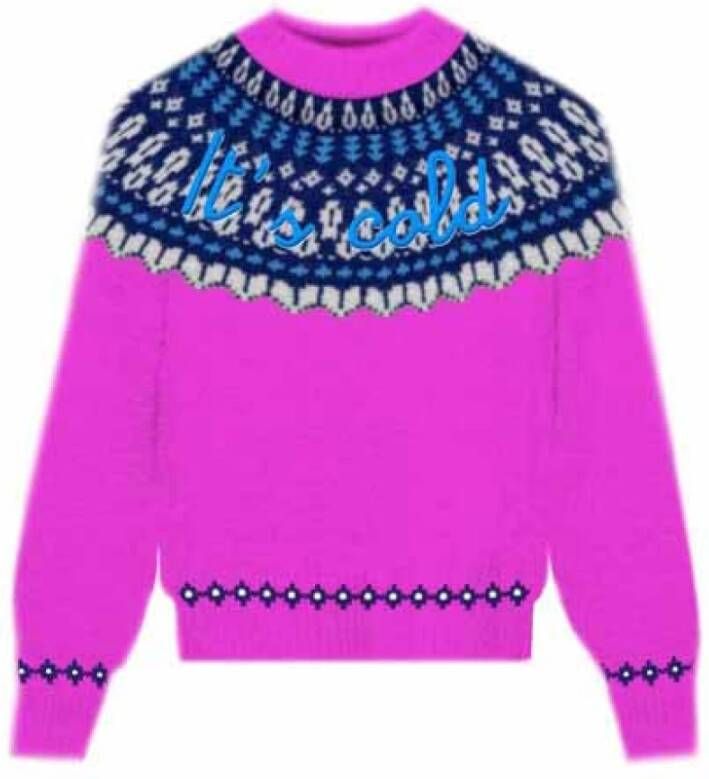 Saint Barth Gebreide kleding Paars Dames