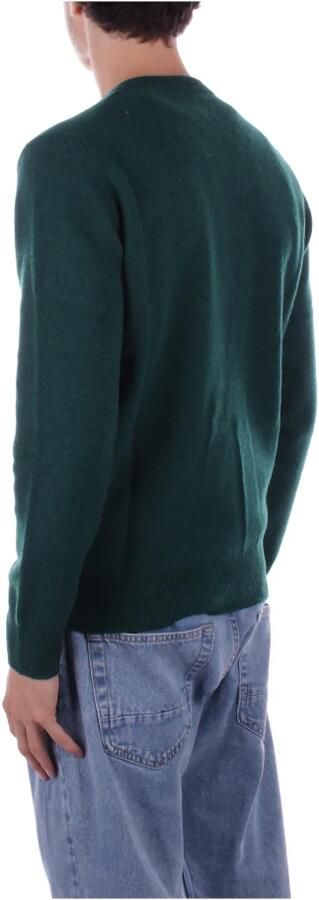 Saint Barth Groene Logo Front Sweater Green Heren - Foto 2