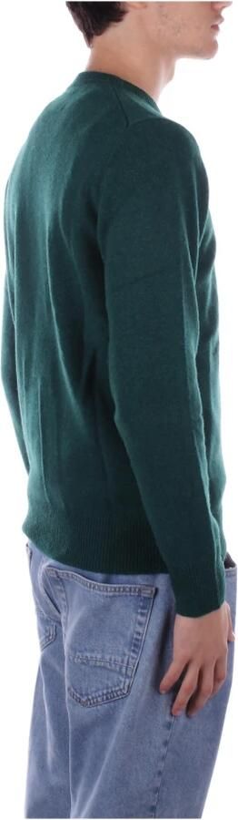 Saint Barth Groene Logo Front Sweater Green Heren - Foto 4