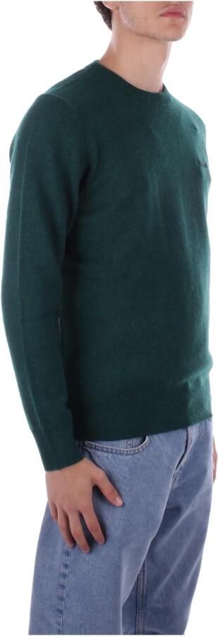 Saint Barth Groene Logo Front Sweater Green Heren - Foto 3