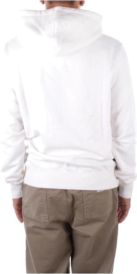 MC2 Saint Barth Tribeca Hoodie met verstelbare trekkoorden White Heren
