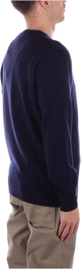 Saint Barth Logo Front Sweaters Blue Heren - Foto 4