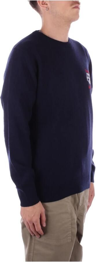Saint Barth Logo Front Sweaters Blue Heren - Foto 2