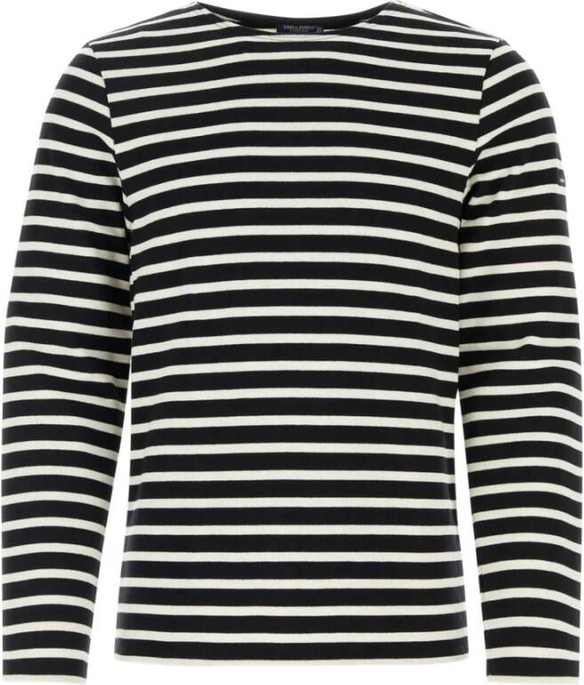 Saint James Long Sleeve Tops Zwart Heren