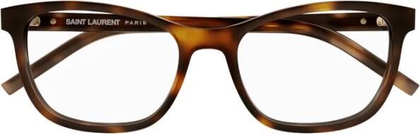 Saint Laurent Stijlvolle Leren Schoudertas Brown Unisex