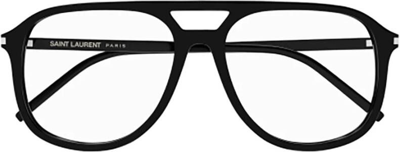 Saint Laurent Black Eyewear Frames SL 476 OPT Black Unisex