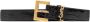 Saint Laurent Leren riem met logo Black Dames - Thumbnail 1