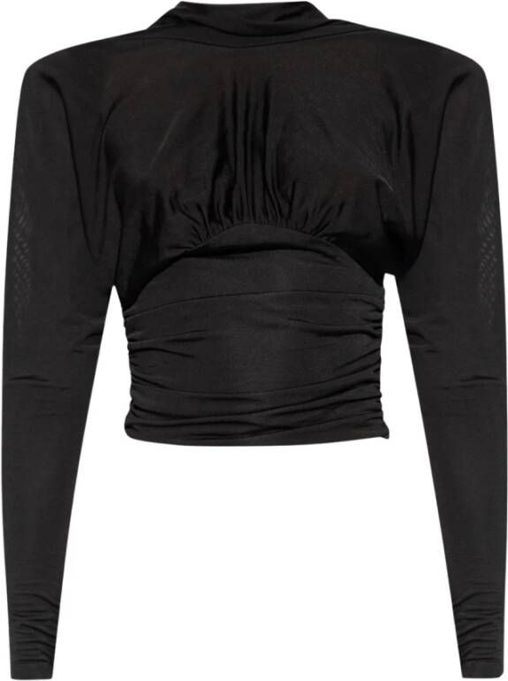 Saint Laurent Stijlvol en comfortabel T-shirt voor vrouwen Black Dames