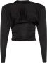Saint Laurent Stijlvol en comfortabel T-shirt voor vrouwen Zwart Dames - Thumbnail 3