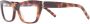 Saint Laurent Optische Donna Gerecyclede Acetaat Bril Brown Unisex - Thumbnail 2