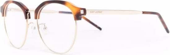 Saint Laurent Glasses Bruin Dames