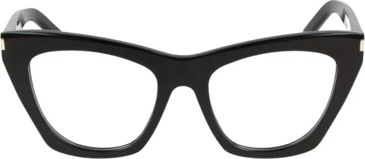 Saint Laurent Bril Zwart Dames