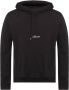 Saint Laurent Katoenen Hoodie Sweatshirt met Logodetail Black Heren - Thumbnail 1