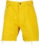Saint Laurent Denim Bermuda Shorts Yellow Heren - Thumbnail 1
