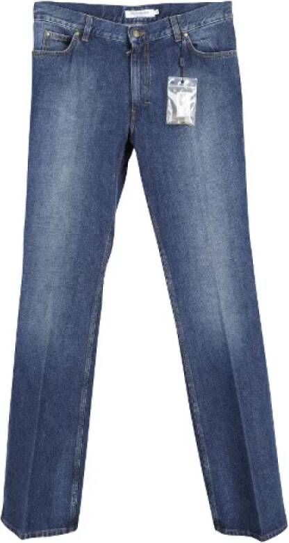 Saint Laurent Cotton jeans Blue Dames