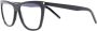 Saint Laurent Stijlvolle zwarte optische monturen voor vrouwen Black Dames - Thumbnail 4