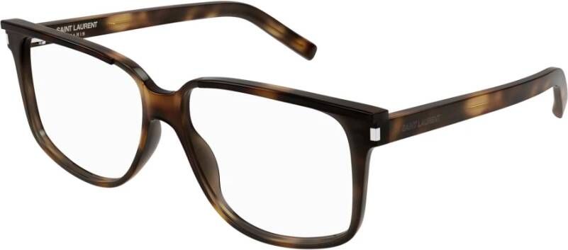 Saint Laurent Brillenmonturen Brown Unisex