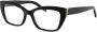 Saint Laurent Upgrade je bril met SL M117 kattenoogbrillen Black Dames - Thumbnail 6