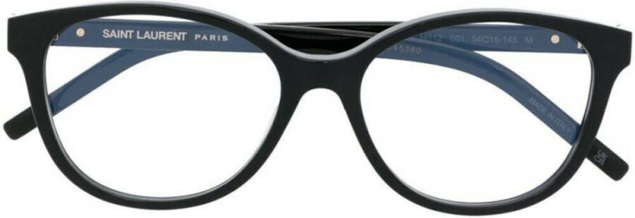 Saint Laurent Verhoog je stijl met damesbrillen Black Dames