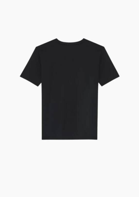 Saint Laurent Klassiek Logo T-Shirt Zwart Heren