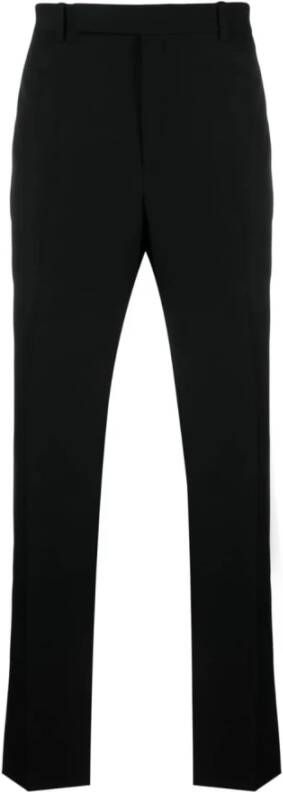 Saint Laurent Klassieke broek met rechte pijpen Zwart Heren