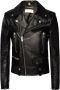 Saint Laurent Geef je stijl een boost met de Clic Motorcycle Biker Jacket Zwart Dames - Thumbnail 1