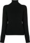Saint Laurent Luxe Cashmere Turtleneck Sweater Zwart Dames - Thumbnail 1