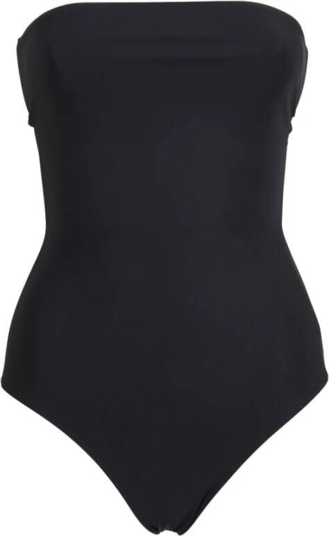 Saint Laurent Luxe Eendelig Badpak Zwart Dames