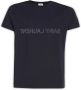 Saint Laurent Luxe Klassiek T-shirt voor Heren Blauw Heren - Thumbnail 1