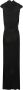 Saint Laurent Luxe Zwarte Maxi Jurk Zwart Dames - Thumbnail 1