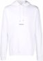 Saint Laurent Rive Gauche Hoodie White Heren - Thumbnail 1