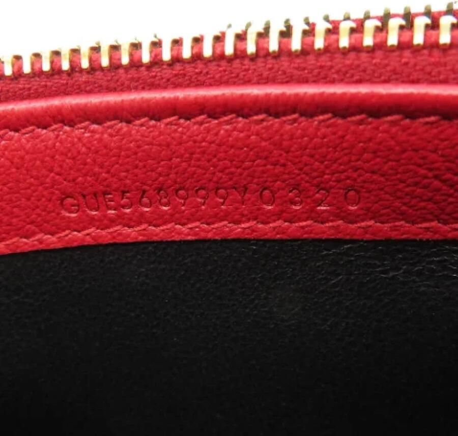 Saint Laurent Vintage Pre-owned Leather wallets Red Dames - Foto 6