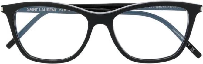 Saint Laurent Zwarte optische monturen voor vrouwen Black Dames