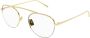 Saint Laurent Elegante Metalen Optische Brillen Yellow Dames - Thumbnail 1