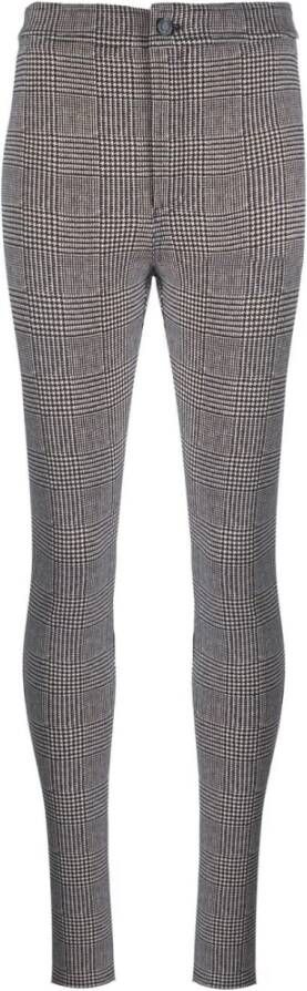 Saint Laurent Slim-fit broek Grijs Dames