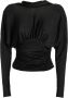 Saint Laurent Stijlvol en comfortabel T-shirt voor vrouwen Zwart Dames - Thumbnail 1