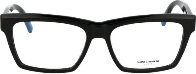 Saint Laurent Upgrade je bril met zwarte rechthoekige glazen Black Dames