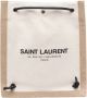 Saint Laurent Stijlvolle witte rugzak met ritssluiting White Heren - Thumbnail 1