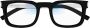 Saint Laurent Rechthoekige Vierkante Acetaatbril Black Unisex - Thumbnail 3