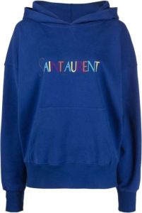 Saint Laurent Sweatshirts Blauw Dames