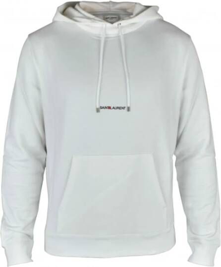 Saint Laurent Sweatshirts & Hoodies Wit Heren