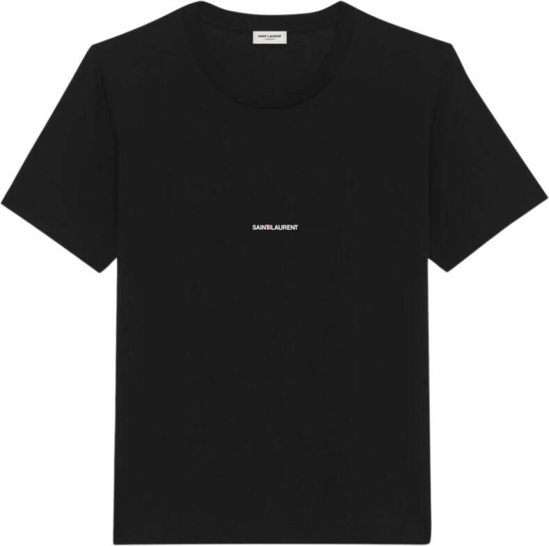Saint Laurent T-shirts Zwart Heren