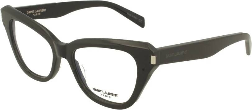 Saint Laurent Upgrade je accessoire spel met chique kattenogen bril Zwart Dames