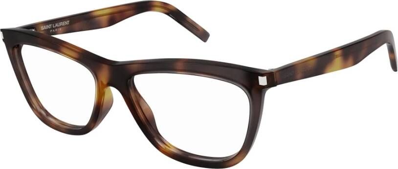 Saint Laurent Verhoog je stijl met Sl517-002 Bril Bruin Dames